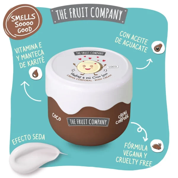 Crema Corporal Coco Efecto Seda 200ML
