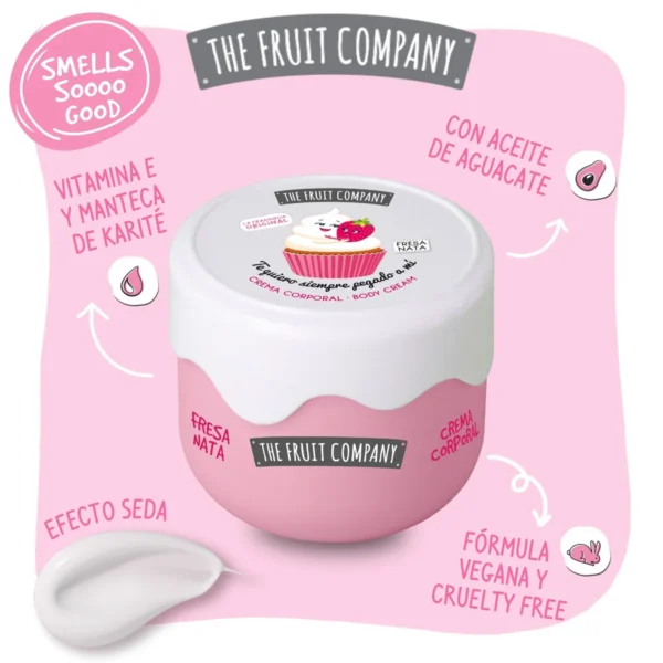Crema Corporal Fresa Nata Efecto Seda 200ML