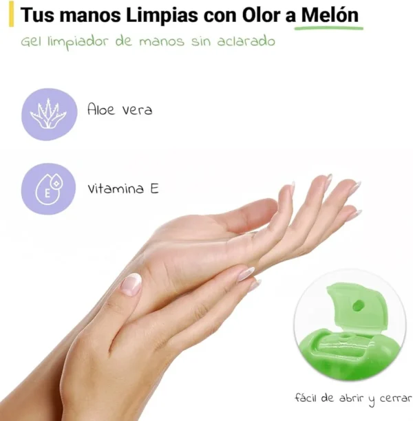 Gel de Manos Higienizante Melón 45ML