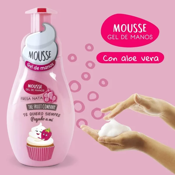 Jabón Mousse Fresa Nata 250ML