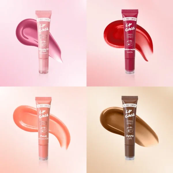 Lip Gloss Crystal Effect Melocotón The Fruit Company