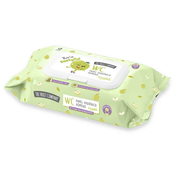 Papel Higiénico Húmedo Manzana 60UDS