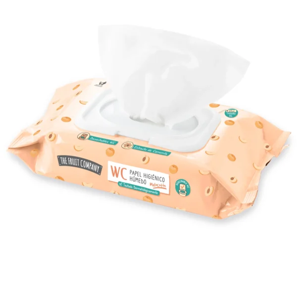Papel Higiénico Húmedo Melocotón 60UDS