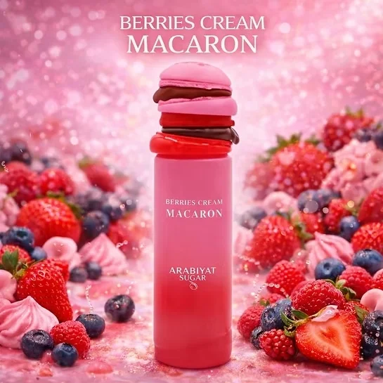Berries Cream Macaron