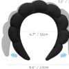 Set Diadema y Muñequeras Maquillaje Negra