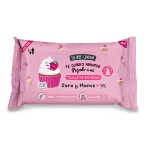 Toallitas Fresa Nata Manos Cara + WC 15UDS