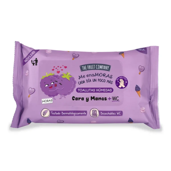 Toallitas Moras Manos Cara + WC 15UDS